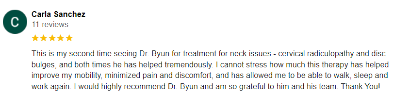 Chiropractic Silver Spring MD Testimonial